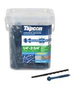 TAPCON 1/4 in. x 2-3/4 in. HEX WASHER HEAD SCREW ANCHOR 150CT - $828.11 MXN