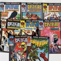 Spitfire and the Troubleshooters Mixed #2-10 New Universe Incomplete Run - $11.39