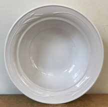Vtg Corning Ware White Casual Elegance L-21 Round Vegetable Serving Bowl... - $29.69
