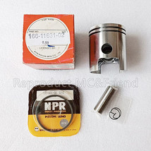 Piston + Rings + Pin Set 0.25 OS (Dia=52.50mm.) For Yamaha YL2 YL2C L5T L5TA - £23.08 GBP