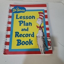 Dr. Seuss Cat In The Hat Lesson Plan &amp; Record Book - £3.89 GBP