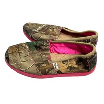 Skechers Llil Bobs Youth Girls Size 1 Camo Flat Slip On Shoes Comfort Camouflage - £13.76 GBP