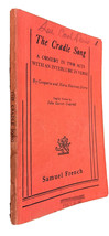 The Cradle Song - A Comedy in Two Acts by John Garrett Underhill - £6.14 GBP