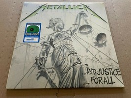 New Sealed Metallica - ...And Justice For All Green Vinyl 2xLP - £44.72 GBP
