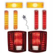 United Pacific Sequential LED Tail/Marker/Park Lamp Set 1973-80 Chevy GM... - £326.70 GBP