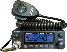 President Electronics TXMU653 Johnny III USA 12/24V Ham AM Transceiver CB Radio - £96.62 GBP