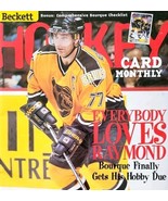 1998 Beckett Hockey Card Monthly Magazine Vintage Ray Bourque Cover NHL ... - $570.99 MXN