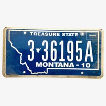  United States Montana Yellowstone County Passenger License Plate 3 36195A - €10,31 EUR