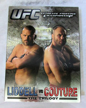 UFC Liddell vs Couture The Trilogy DVD Chuck Liddle Randy Couture 4 disc set - £2.31 GBP