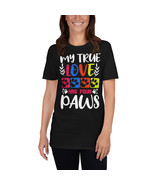 my true love has four paws pun dog gift - $19.99