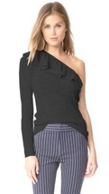 Rebecca Taylor Lost Side Alpaca Sweater Large 12 Top $295 SOFT Sweeping ... - £93.28 GBP