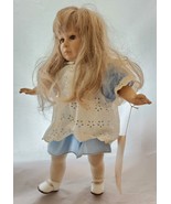 Zook Kids Doll Signed Pat Secrist Johannes Zook Originals Tag 20&quot; Vintag... - £38.88 GBP