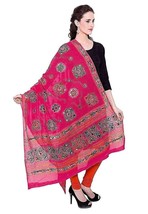 dupatta embroidered for women cotton stole scarf chunri pulkari  Kutch Work - £23.77 GBP