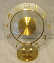 1940 Bayard French Art Deco Plexiglass and Glass Dial with Gold Numerals - $173.25