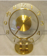 1940 Bayard French Art Deco Plexiglass and Glass Dial with Gold Numerals - £136.25 GBP