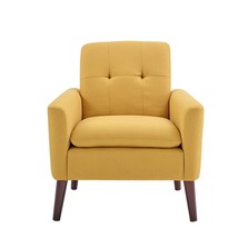 Tufted Upholstered Armchair: Stylish Comfort for Your Home - $2,367.08 MXN