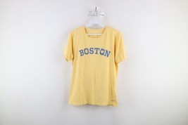 Life is Good Womens Small Relaxed Fit Spell Out 2013 Boston Marathon T-Shirt - £27.36 GBP