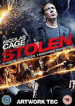 Stolen DVD (2013) Nicolas Cage, West (DIR) Cert 12 Pre-Owned Region 2 - £13.91 GBP