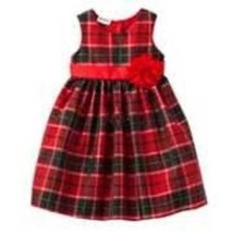 Girls Dress &amp; Shrug Blueberi Blvd Red 2 Pc Easter Party Set Toddler-18 m... - $26.73