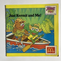 Vtg 1988 McDonald’s Happy Meal Toy Muppet Babies Just Kermit and Me Book... - $7.25