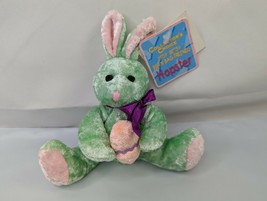 Dan Dee Green Hopster Rabbit Plush Easter Egg 5 Inch Stuffed Animal Toy - $10.95