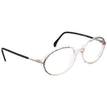 Silhouette Eyeglasses SPX M1879 10 6050 Black/Clear Oval Frame Austria 5... - $29.99