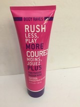 Foot Scrub By Body RAVES-PINK PASSION-6.1 OZ-RUSH Less&#39; , Play More COUREZ-NEW - £4.66 GBP