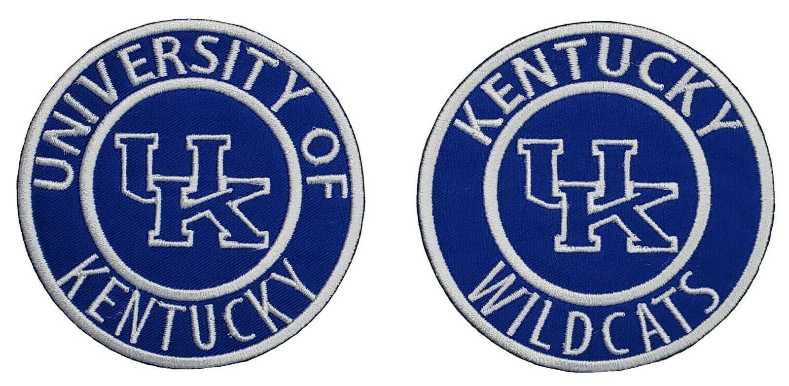 University of Kentucky Wildcats NCAA Football Embroidered Applique Iron On Patch - £6.70 GBP - £8.28 GBP