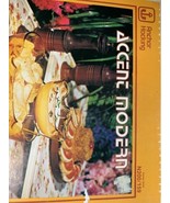 1970&#39;s Anchor Hocking Accent Modern 3 Pce. Honey gold Chip &amp; Dip Set Box - $659.71 MXN