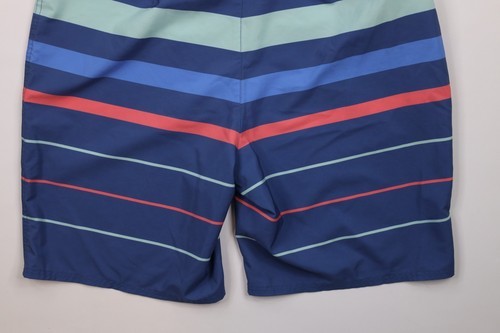 Vineyard Vines Mens 38 Spell Out Striped Color Block Stretch Board Shorts Trunks Item image 9