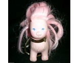 VINTAGE 1986 LADY LOVELY LOCKS AND THE PIXIETAILS PINK DOG TCFC SILKYPUP... - $23.75