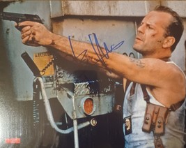 Bruce Willis Authentic Signed Autographed 8x10 1988 Die Hard Photo RCA COA - £163.56 GBP