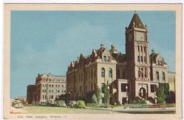 Postcard City Hall Calgary Alberta PECO - $3.95