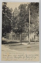  PA Norristown Pennsylvania High School 1905 to New Bedford Postcard S12 - £3.10 GBP
