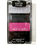 Wet n Wild Color Icon Eyeshadow Trio (336-Spoiled Brat) Sealed Gray Blac... - £7.81 GBP
