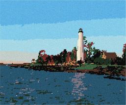 Pepita Needlepoint kit: Lighthouse On The Sea, 12&quot; x 10&quot; - £67.95 GBP+