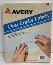 Avery 5311 33/Sheet 70/Pack 1 in. x 2.81 in. Copier Mailing Labels Clear... - $13.85