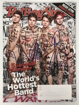 5 Seconds of Summer Band Signed Autographed Complete &quot;Rolling Stone&quot; Mag... - £159.66 GBP