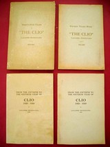 1879-1939 Lot Antique 4 Cliosophic Society Of Lancaster Pa Books Clio History - £48.32 GBP