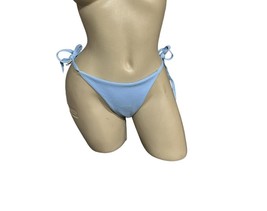 Oh La La Cheri Light Blue Bikini Swim Cheeky Bottom Small NWOT - $10.88