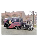 ptc4397 - Yorks. - Arthur Batty&#39;s Removal/Storage Van by Gas Station - p... - $3.82 CAD