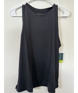Tek Gear Workout Gear Black Wicking Side Cinch Active Tunic Tank Top Siz... - $19.99