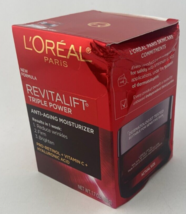 L&#39;Oreal RivitaLift Triple Power Anti-Aging Moisturizer 1.7 oz. - £11.98 GBP