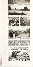 1937 Milwaukee Road Railroad Advertisement Olympian Hiawatha Trains E90E1 - $372.61 MXN