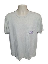 2011 University of Alabama Spring Formal Kappa Delta Adult Large Gray TShirt - £14.24 GBP
