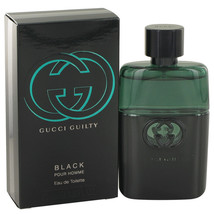 Gucci Guilty Black Cologne By Eau De Toilette Spray 1.6 oz - £58.14 GBP