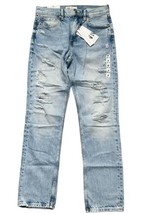 Zara Women’s The Truth Slim Light Wash Distressed Durrel Blue Jeans Size 6 NWT - £35.40 GBP