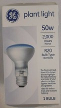 GE 50W Plant Light R20 Indoor Floodlight Light Bulb Blue Tint  Medium Base - $12.00