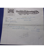 Vintage Chicago Perforating Co Chicago IL Order Form 1922 - £4.70 GBP