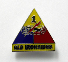 Old Ironsides 1ST Armored Division Lapel Pin Badge 1 Inch - £4.40 GBP